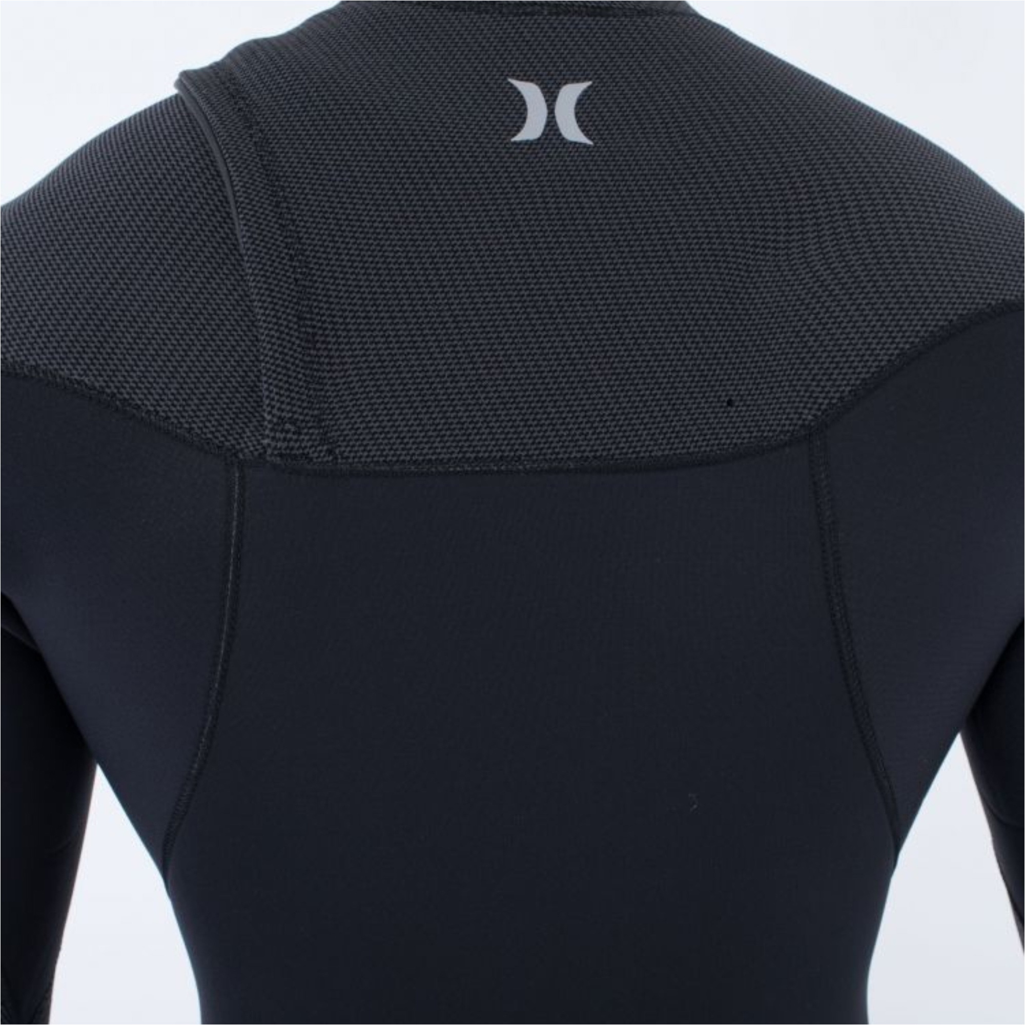 2025 Hurley Mens Plus 5/3mm Chest Zip Wetsuit MFS0012504 - Black